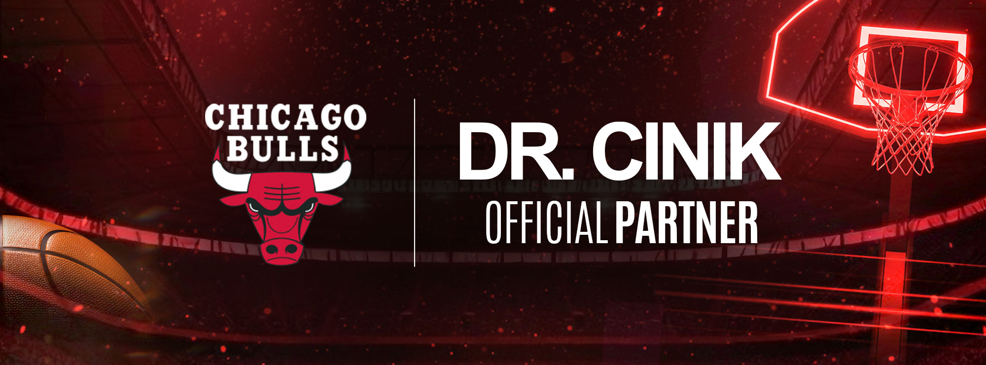 Chicago Bulls partnership banner